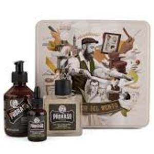 PRORASO METAL KIT VETIVER, Prodotti Per barba e Rasatura, Confezioni e  Gift set